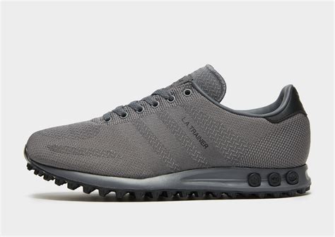 adidas originals la trainer woven grey